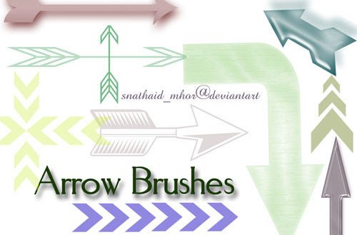 arrow brushes