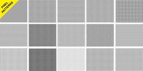 pixel patterns for photoshop