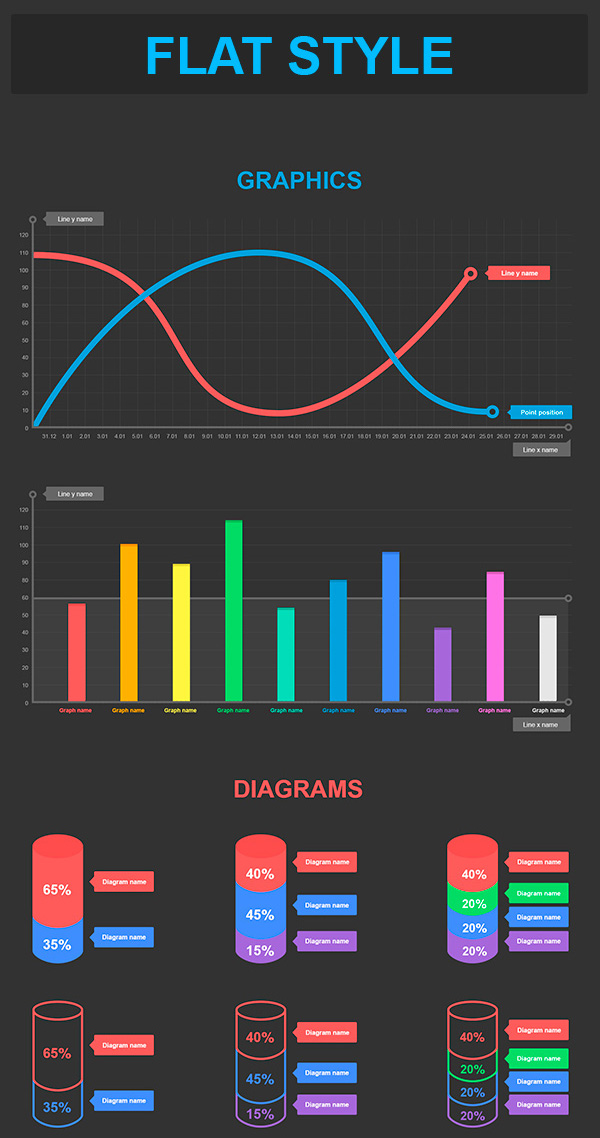 5.free infographic elements