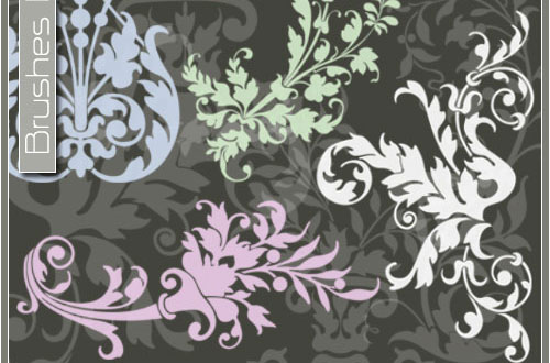 photoshop floral brushes