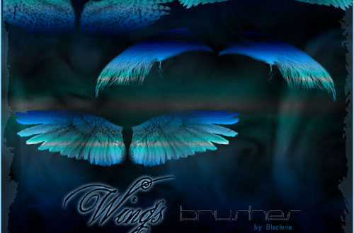 photoshop wing brushes