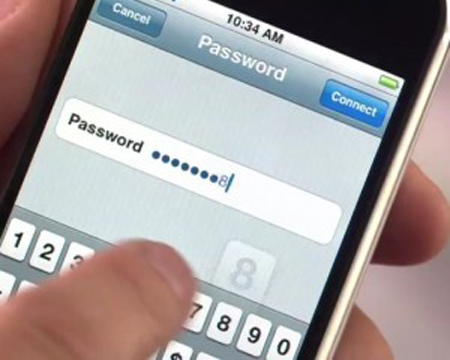 mobile password