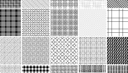 pixel patterns for photoshop